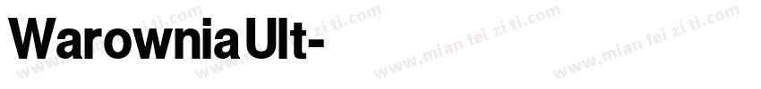 Warownia Ult字体转换